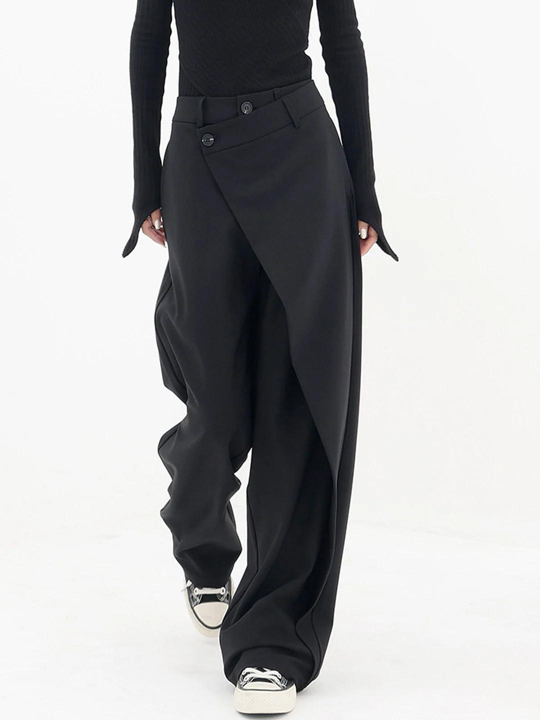 Vera | Asymmetric Baggy Pants