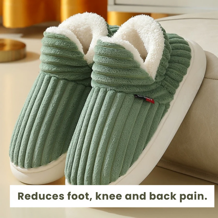 Bianca | Therapeutic Fluffy Fleece Winter Slippers