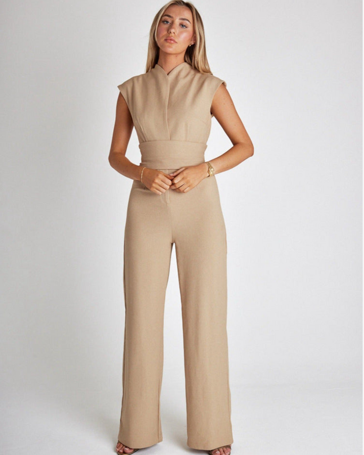 ALOE - COMPLETE JUMPSUIT WITH WIDE LEGS