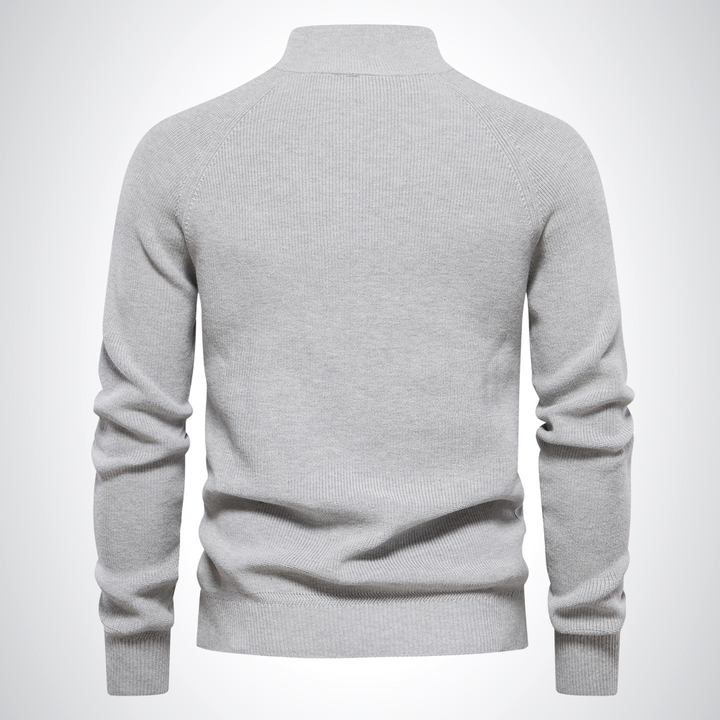 Aiden | Cotton Half-Zip Jumper