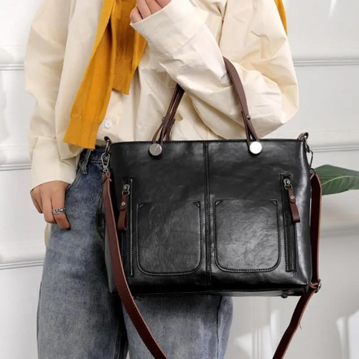 Claire | Leather Shoulder Bag