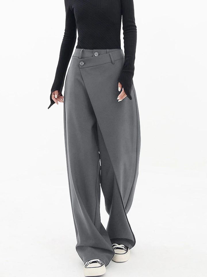 Vera | Asymmetric Baggy Pants