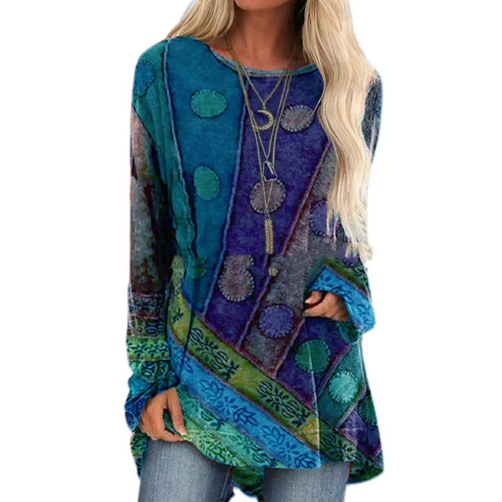 Britney | Boho Long Sleeve Shirt