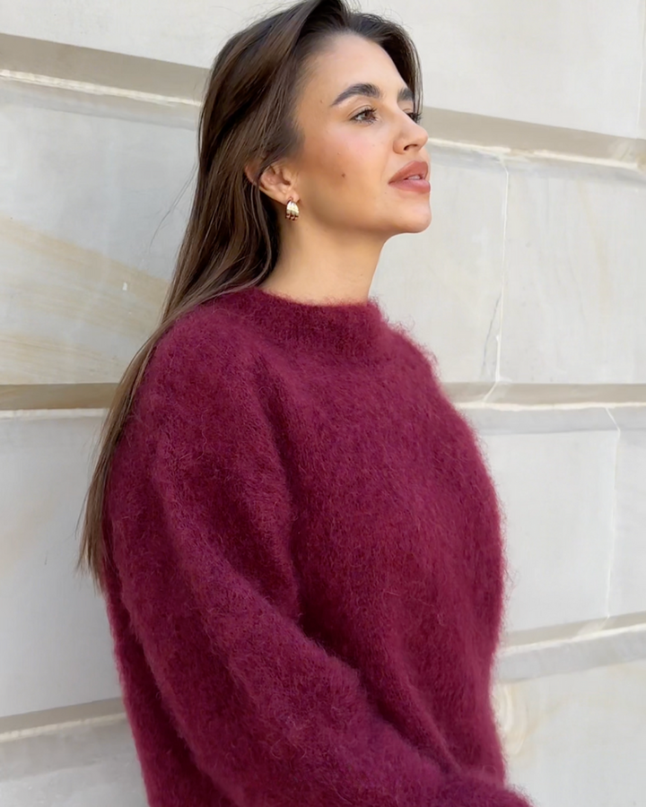 Lindsay | Mohair Crewneck