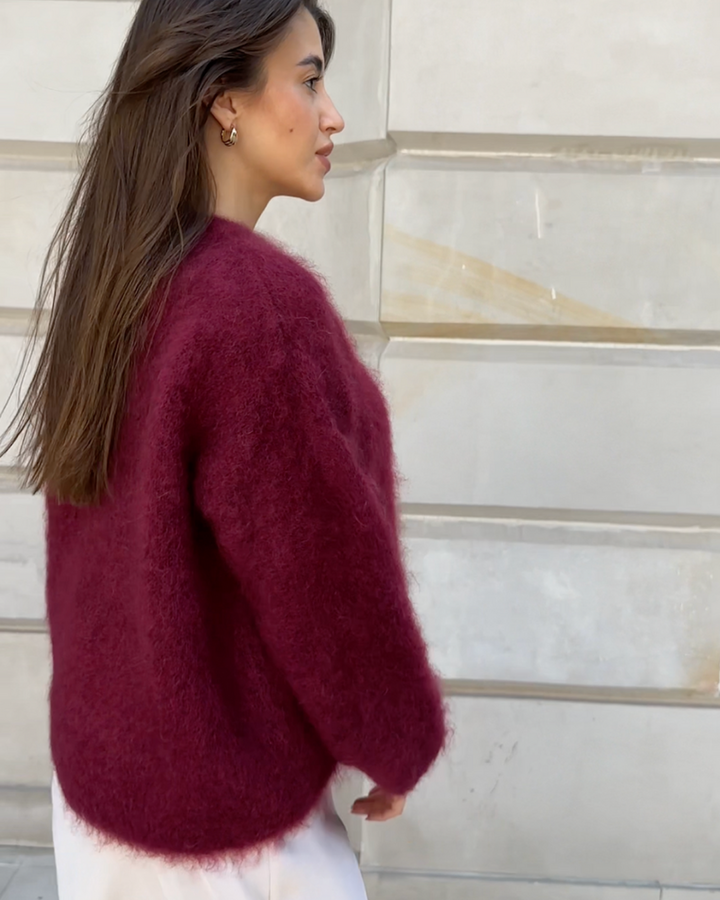 Lindsay | Mohair Crewneck