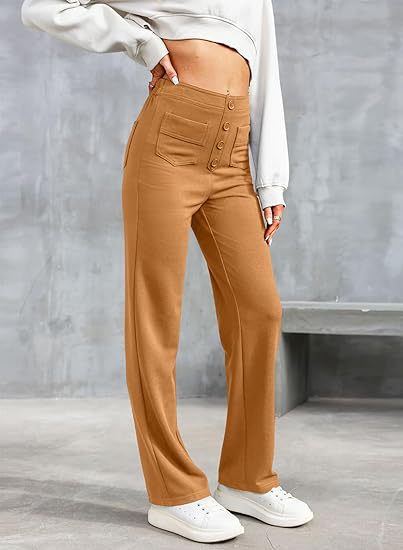 Lucia | High-waisted elastic casual pants