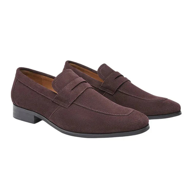 Pieri | Suede strap loafers